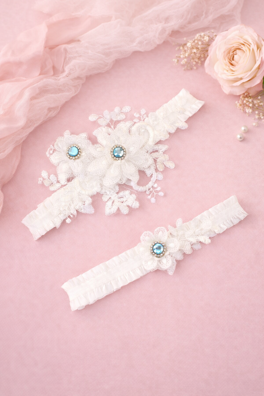 Lilith Bridal Garter Set
