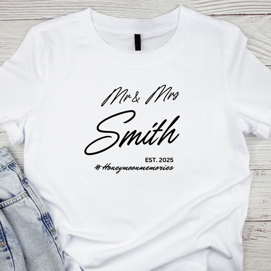 Honeymoon Personalized T-Shirt