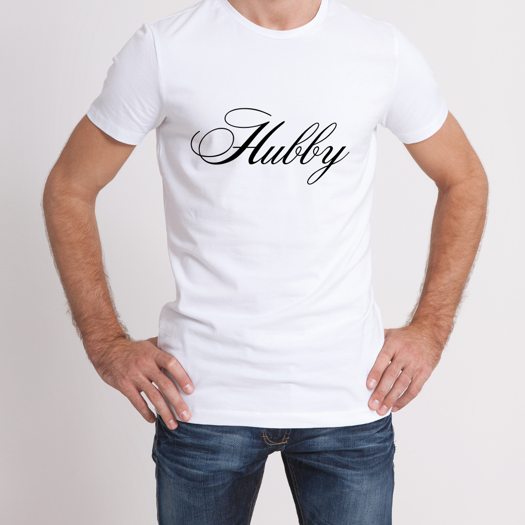 Wifey or Hubby Personalized T-Shirt