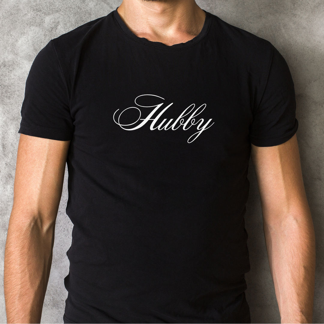 Wifey or Hubby Personalized T-Shirt