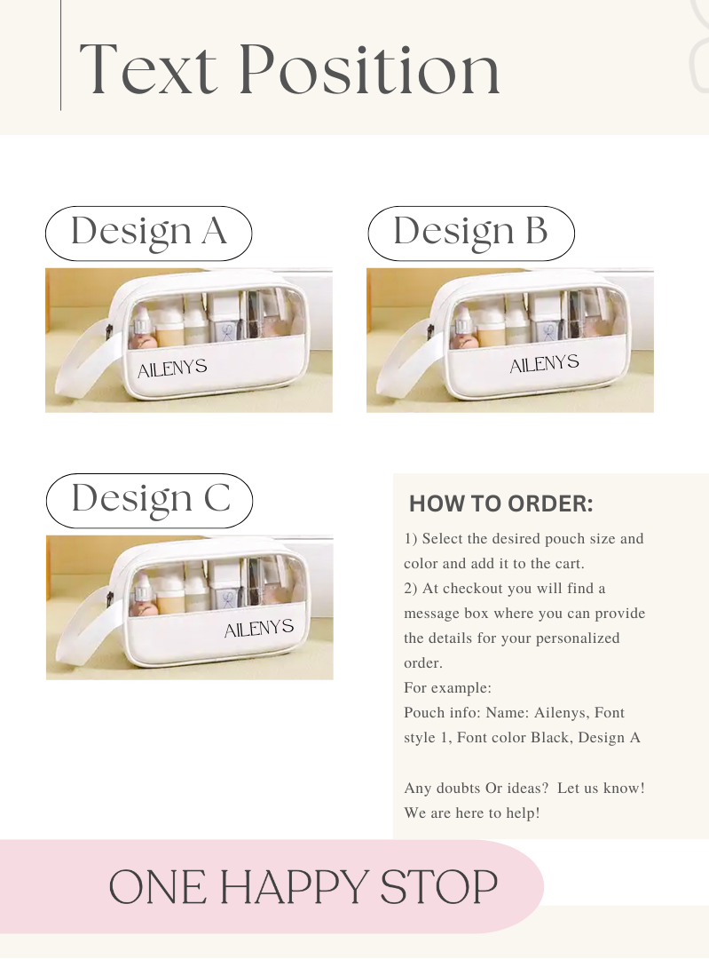 Personalized Toiletry Bags With Name