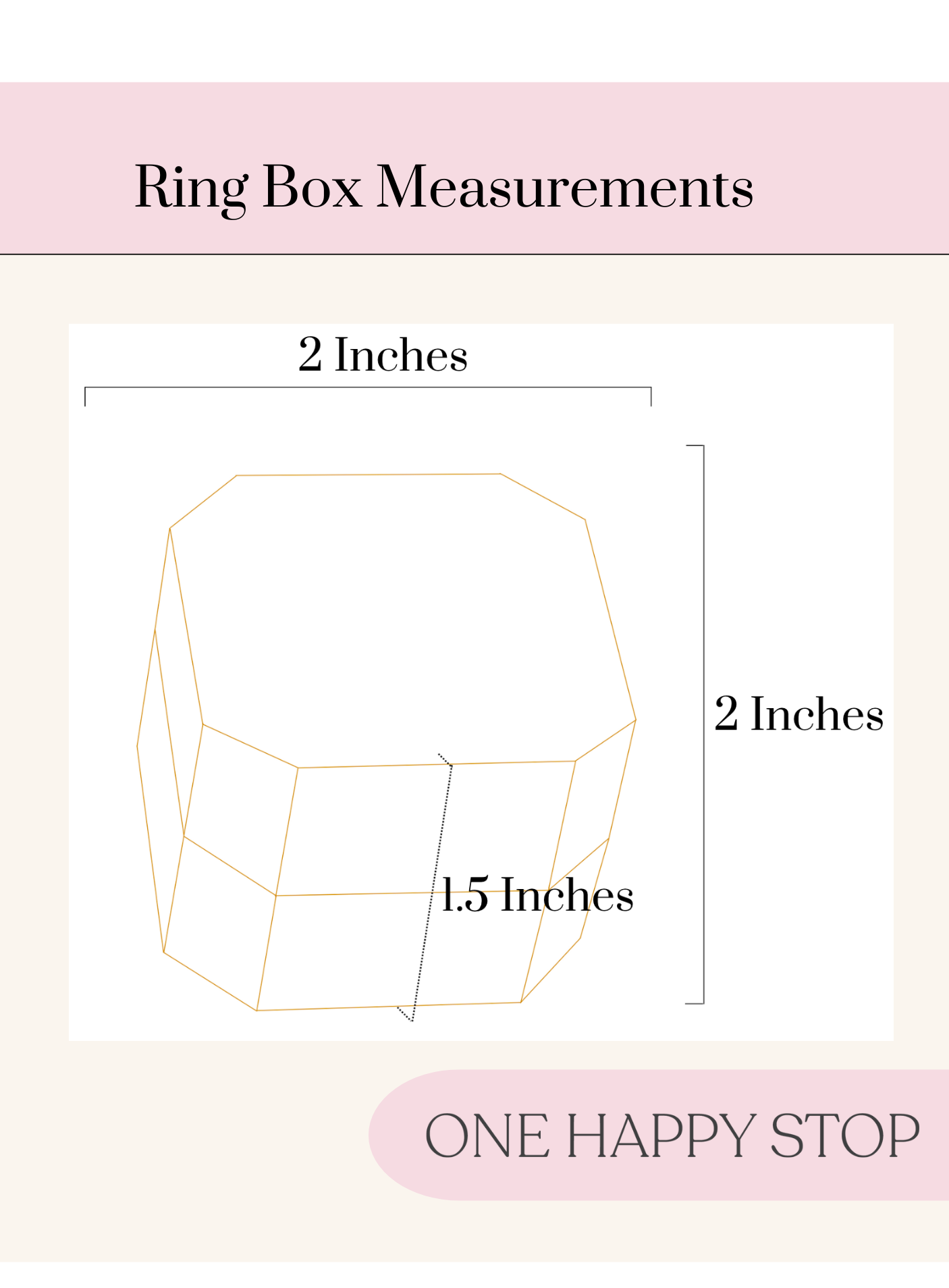 Handmade Ring Boxes with Decor