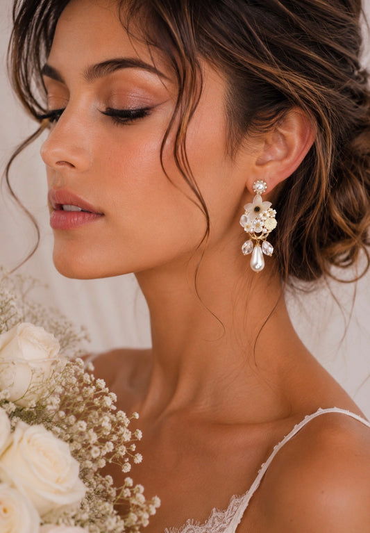 Jasmine Drop Earrings