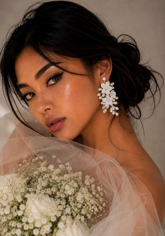 Myla Floral Drop Earrings