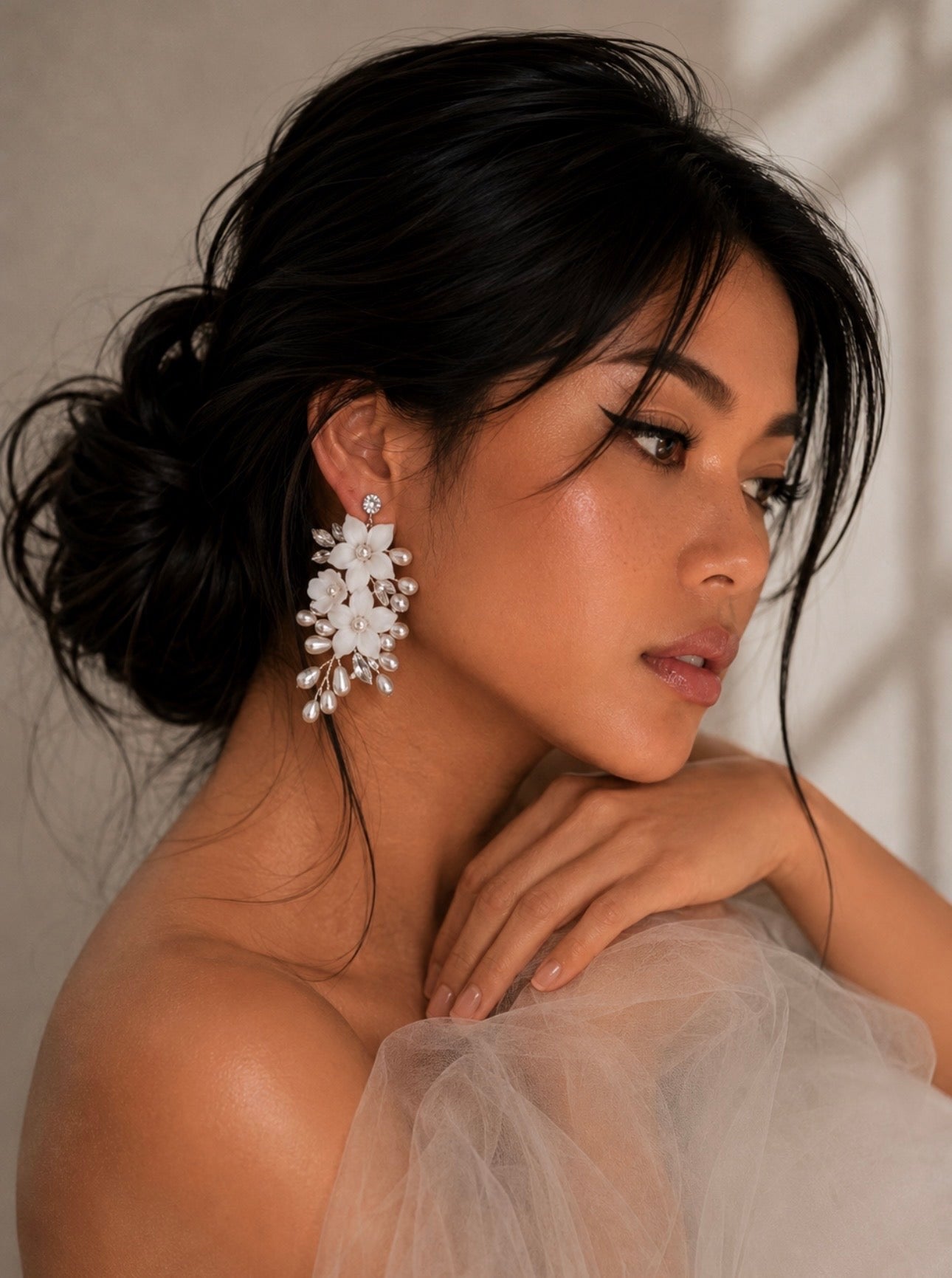 Myla Floral Drop Earrings