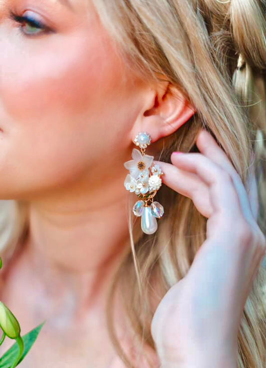 Jasmine Drop Earrings