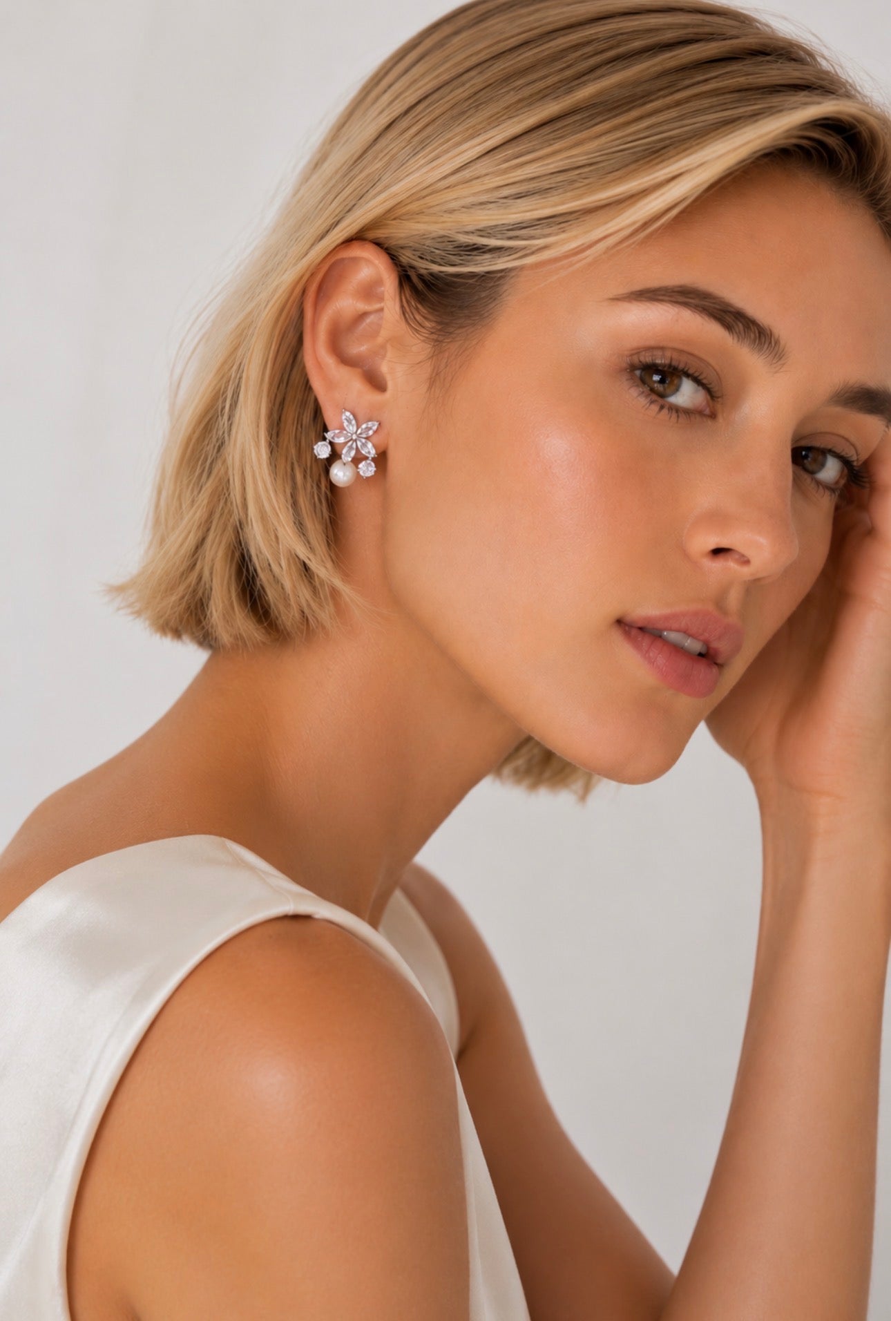 Sage Stud Earrings