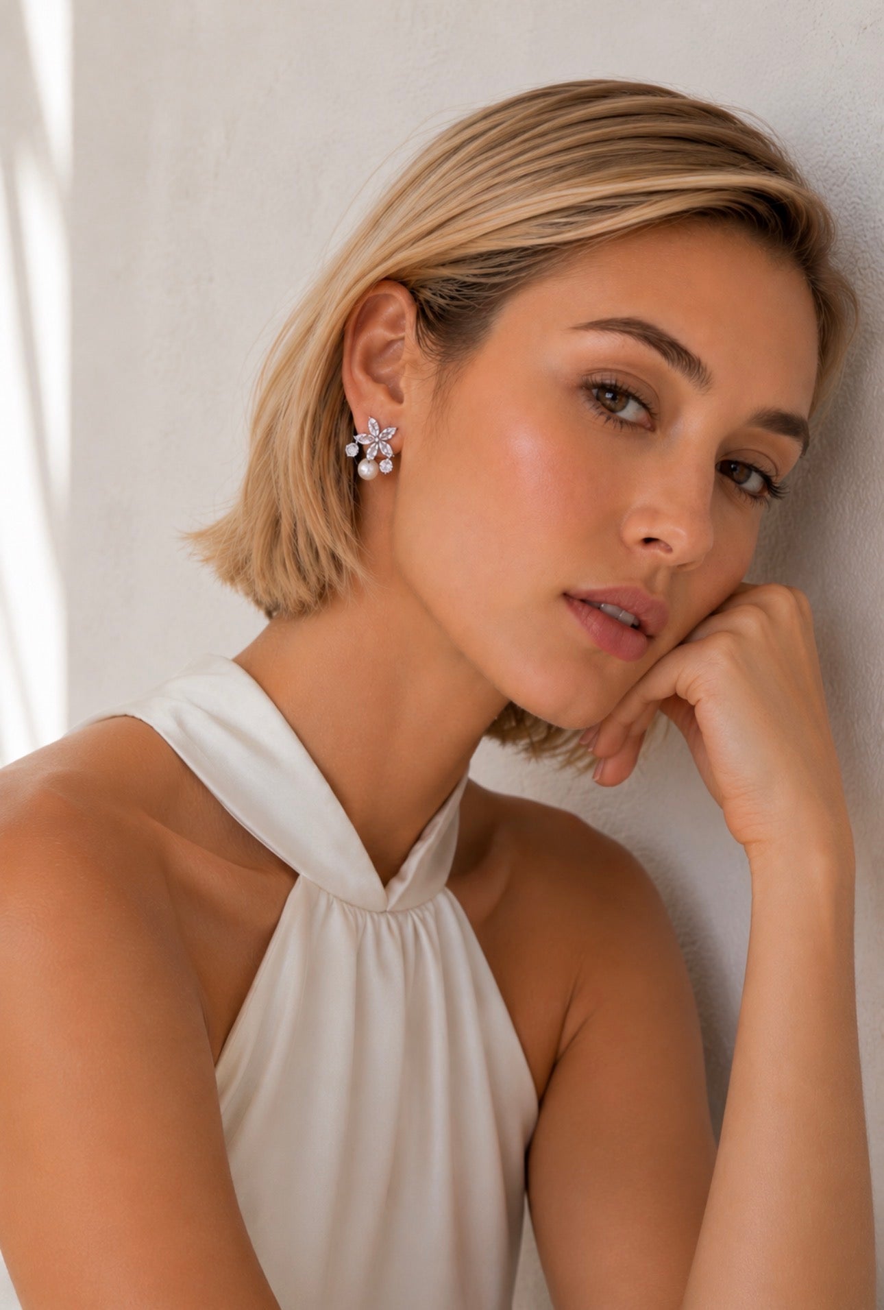 Sage Stud Earrings