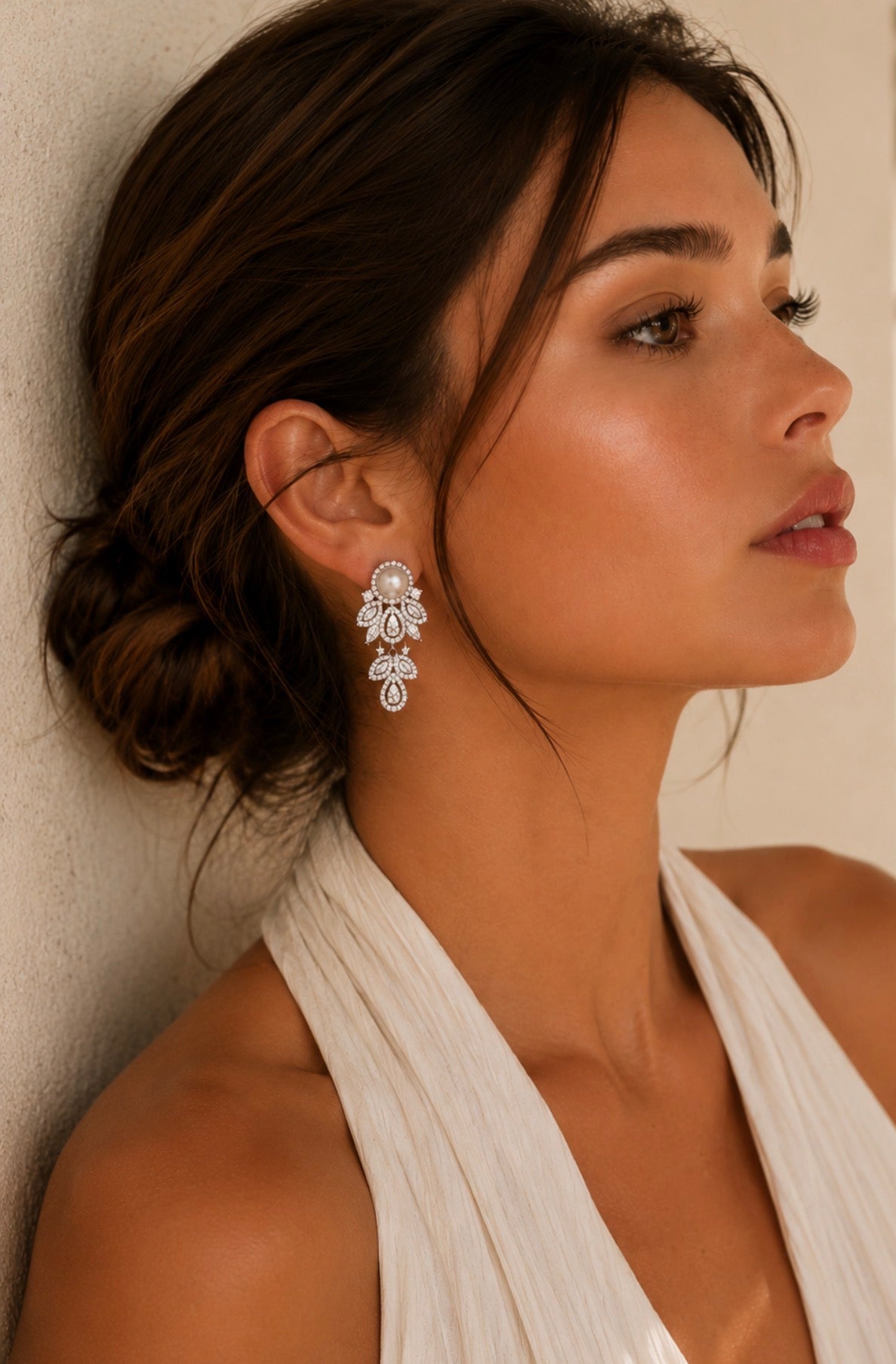 Magnolia Drop Earrings
