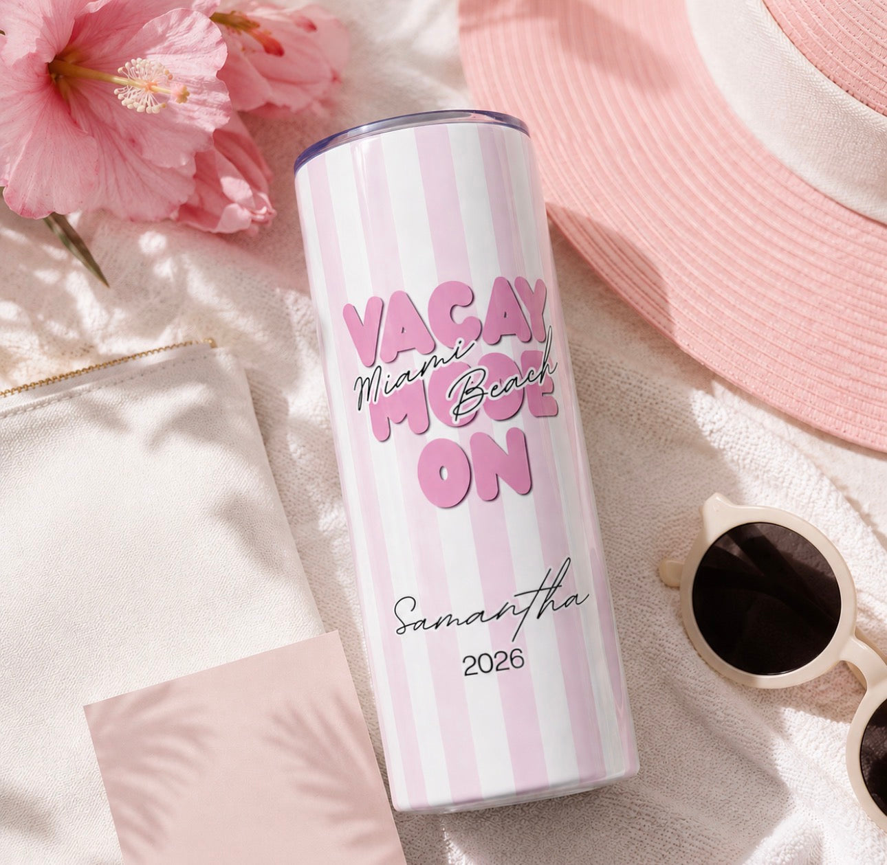 Personalized Tumbler For Special Trips