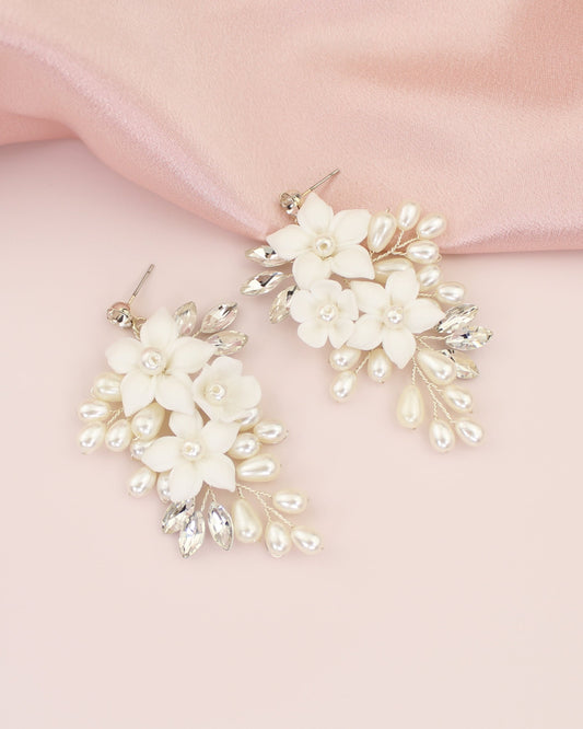 Myla Floral Drop Earrings