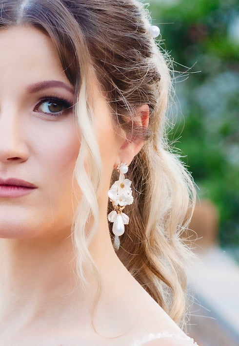 Jasmine Drop Earrings