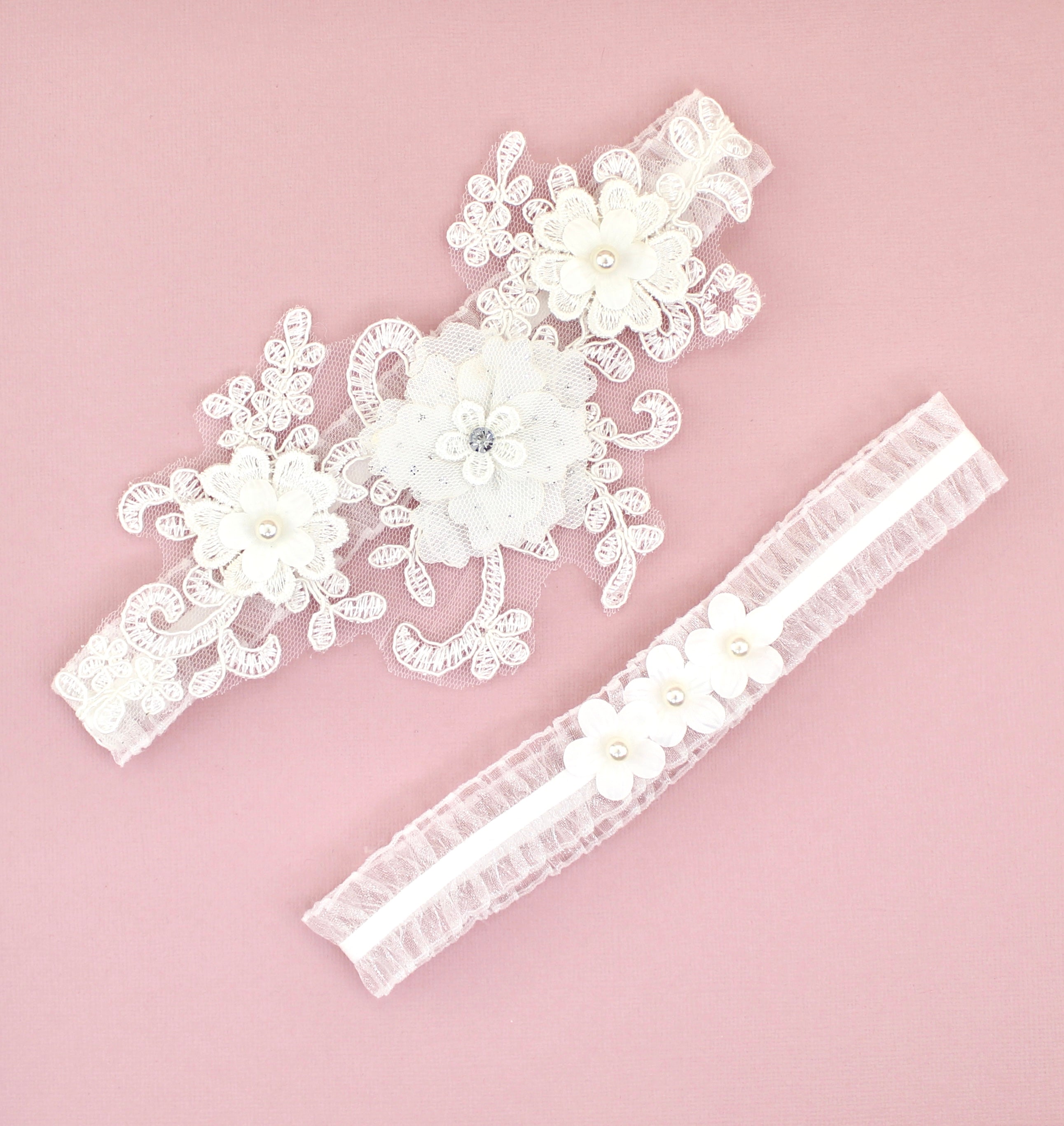 Lila Bridal Garter