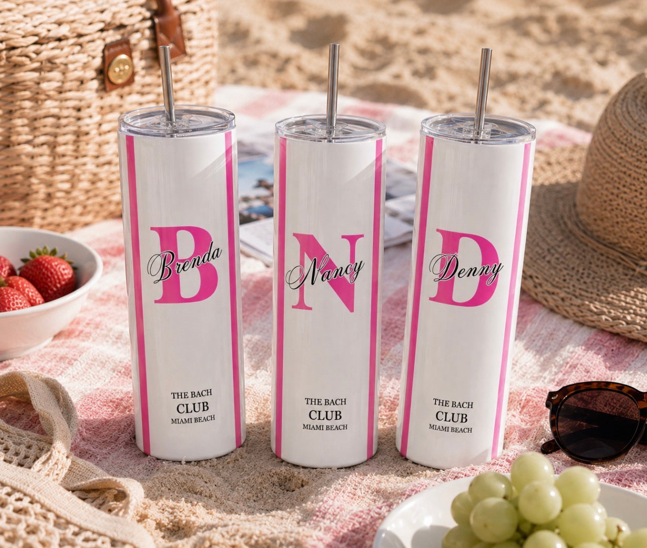 Personalized Tumbler With Initial
