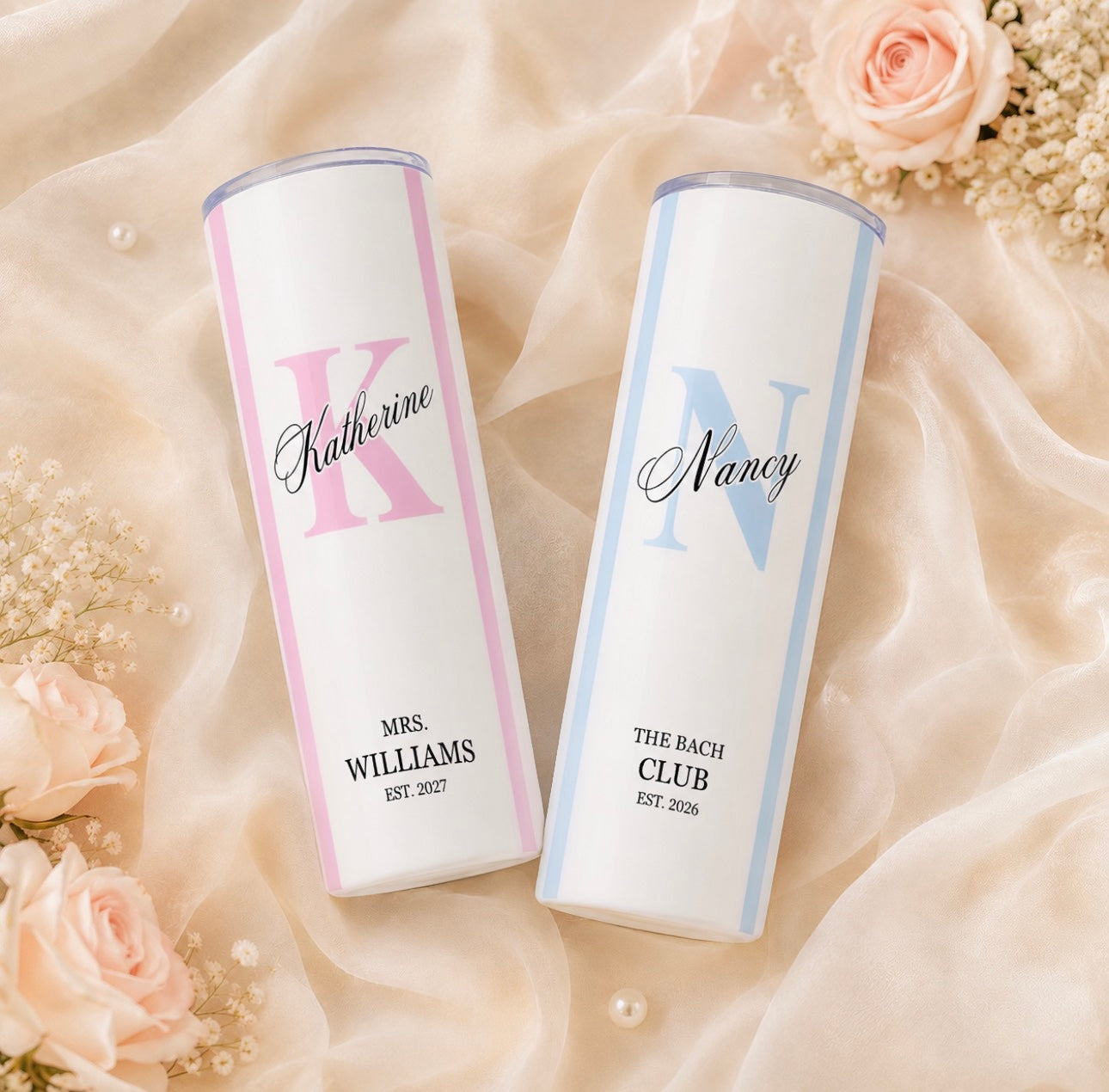 Personalized Tumbler With Initial
