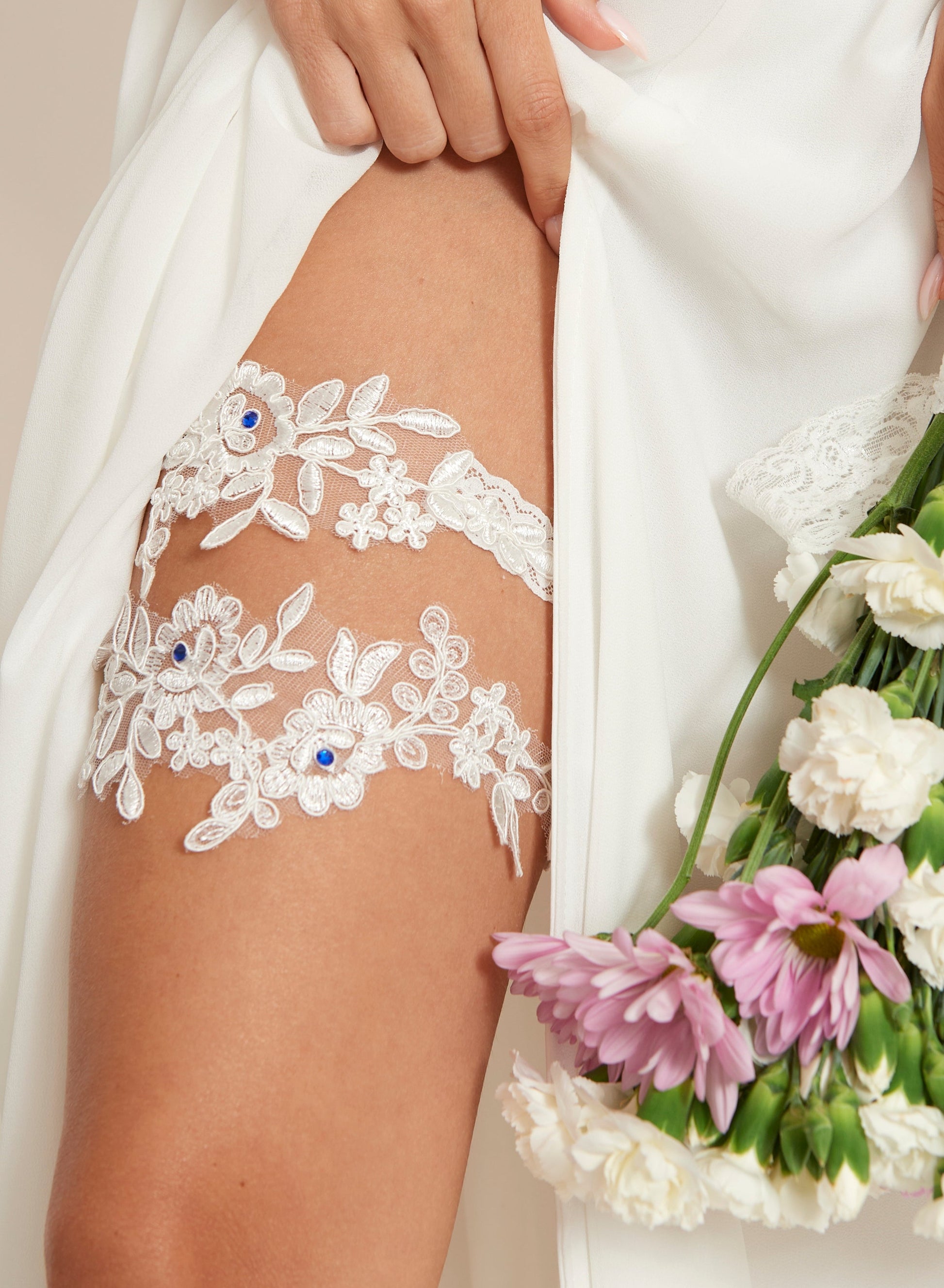 Lia Bridal Garter Set OneHappyStop One Happy Stop Lia Bridal Garter Set OneHappyStop One Happy Stop