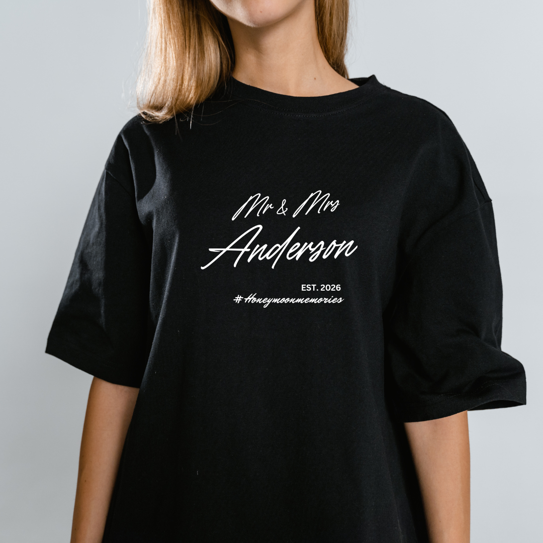 Honeymoon Personalized T-Shirt