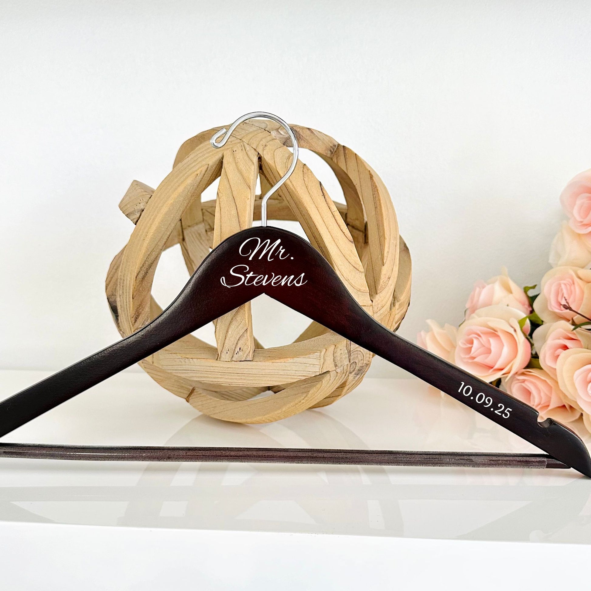 Ollie Groom Wedding Hanger