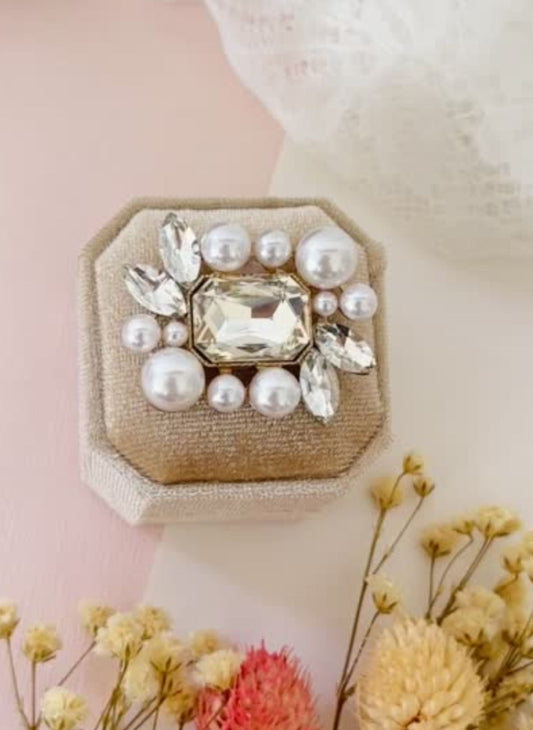 Handmade Ring Boxes with Decor