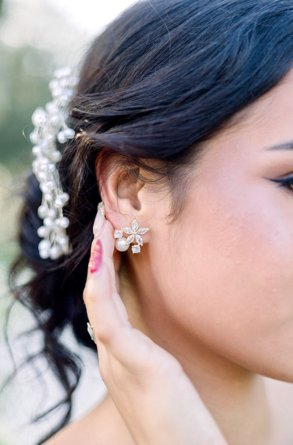 Sage Stud Earrings