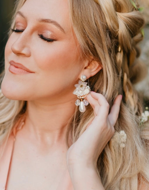 Jasmine Drop Earrings