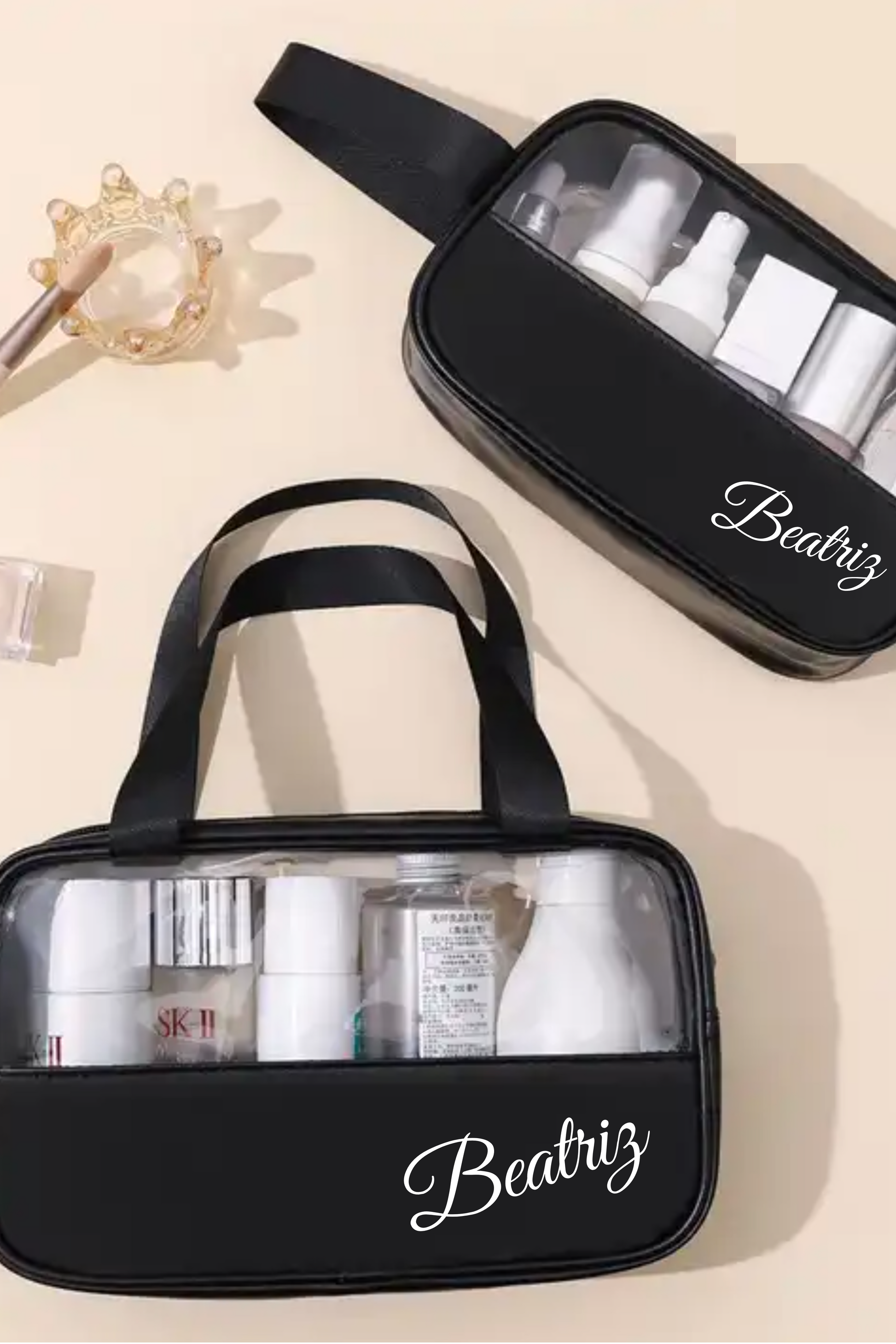 Personalized Makeup/ Travel Bags