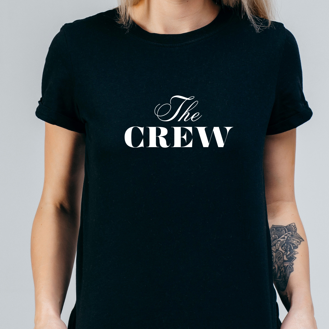 The Bride, The Crew Personalized T Shirt