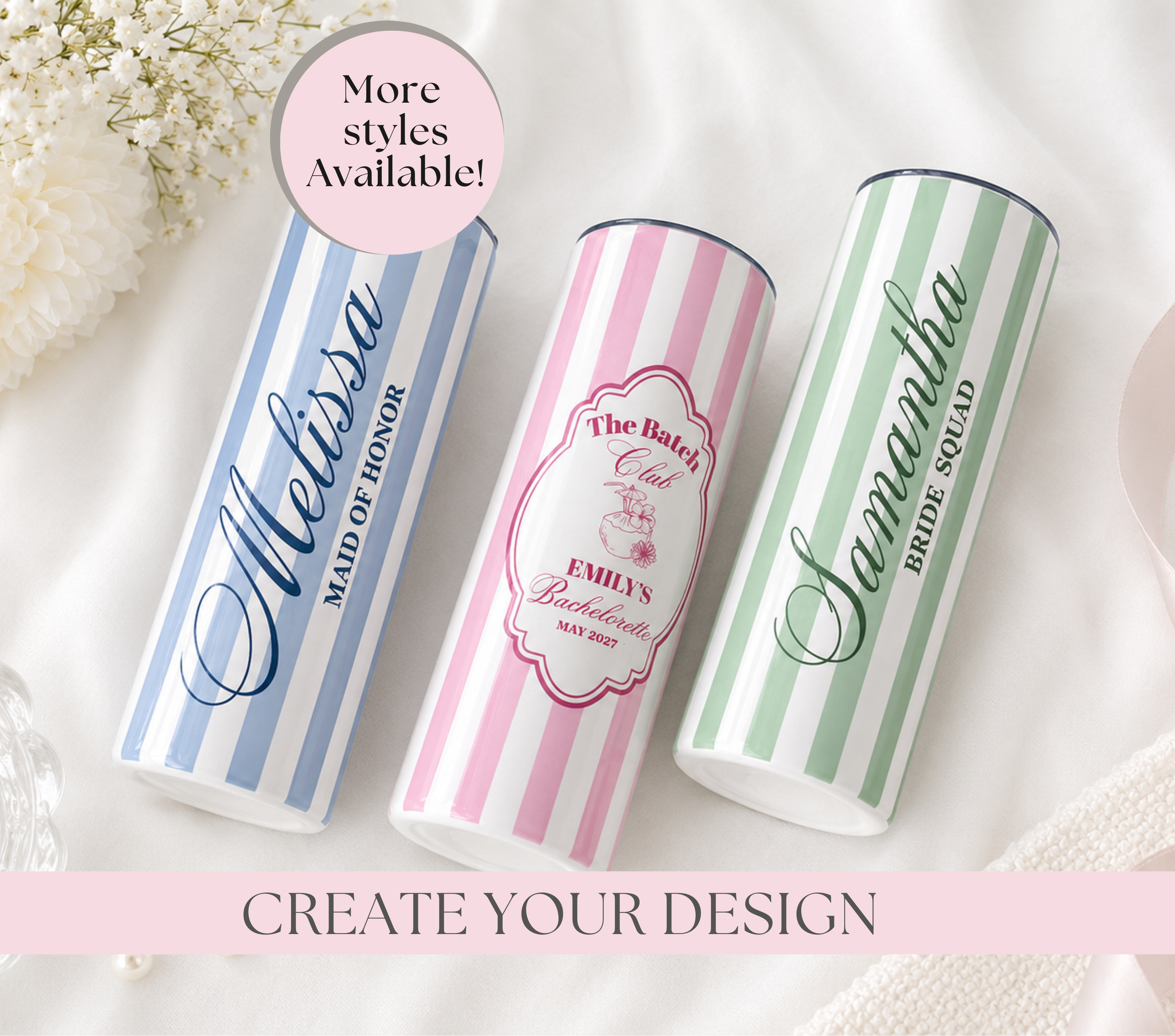 Personalized Tumbler For Bach Trips And More.
