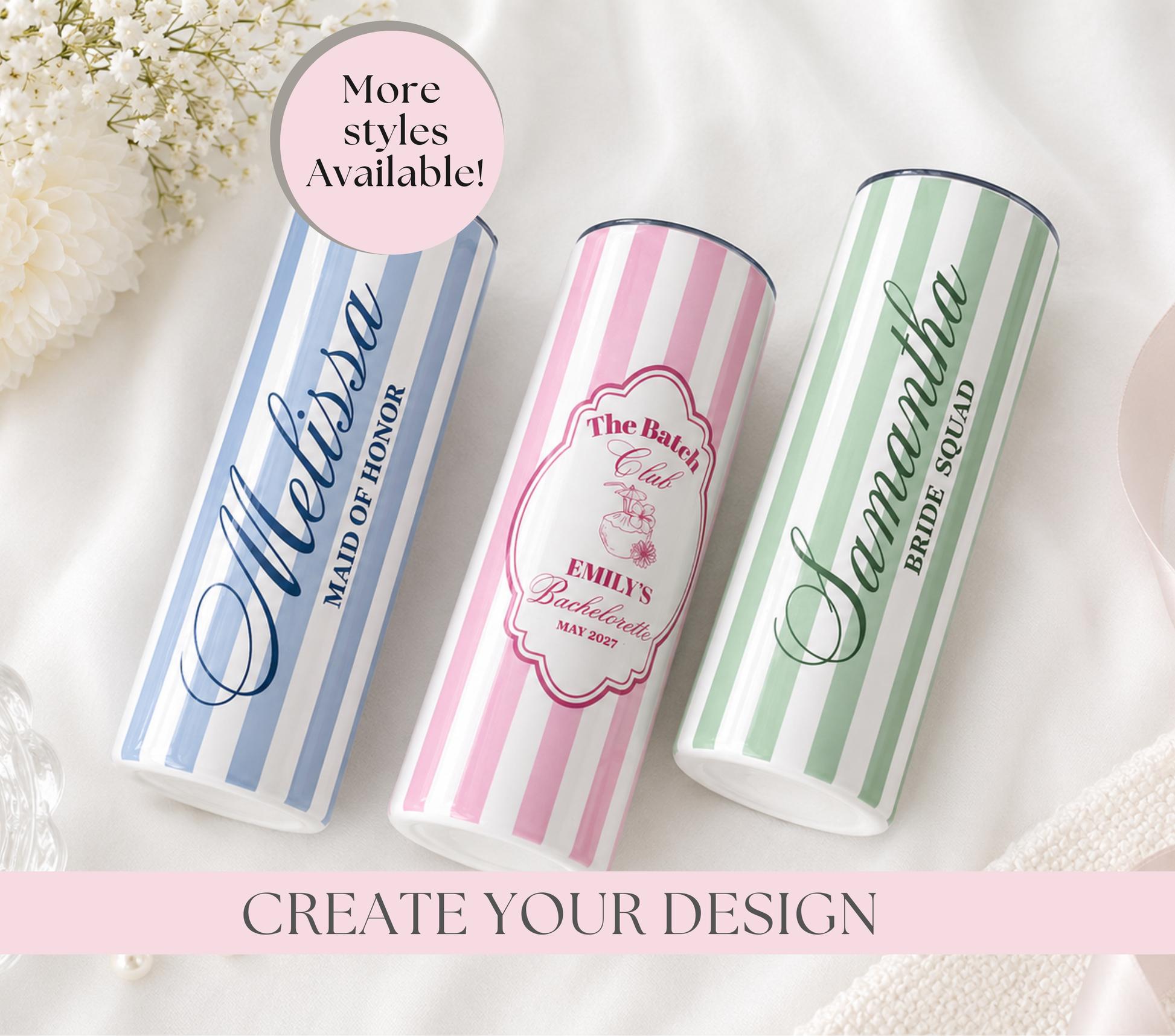 Personalized Tumbler For Bach Trips And More.