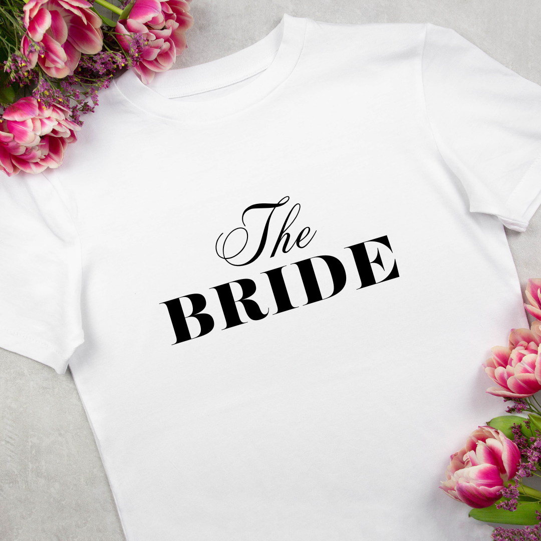 The Bride, The Crew Personalized T Shirt