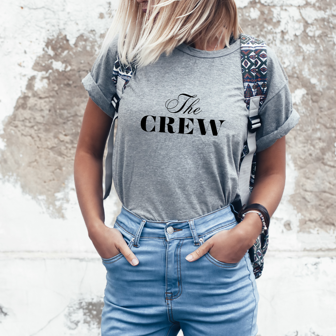 The Bride, The Crew Personalized T Shirt